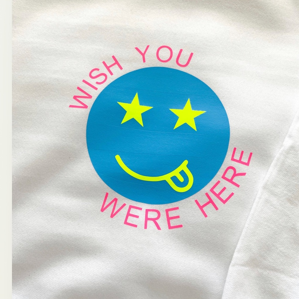 DA clothes boutique wish you were here sweatshirt